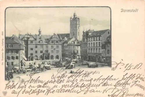 Darmstadt Marktplatz gl1902 191.586
