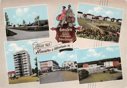 Hausen bei Offenbach Mehrbildkarte gl1967 191.564