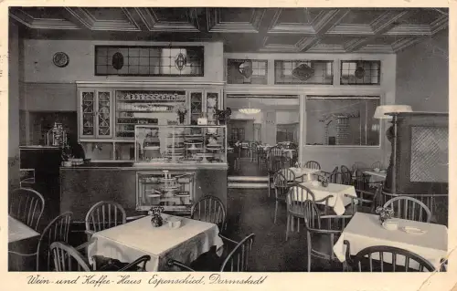 Darmstadt Wein- und Kaffee-Haus Espenschied gl1938 191.594