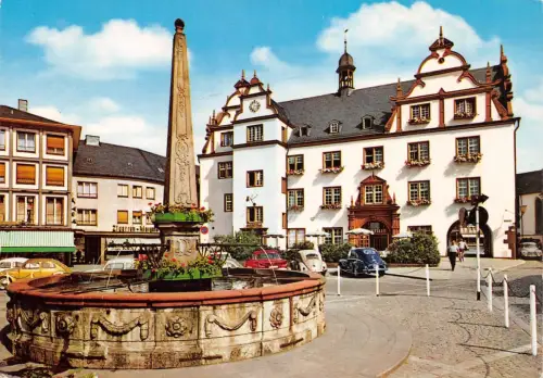 Darmstadt Marktplatz mit Rathaus ngl 191.630