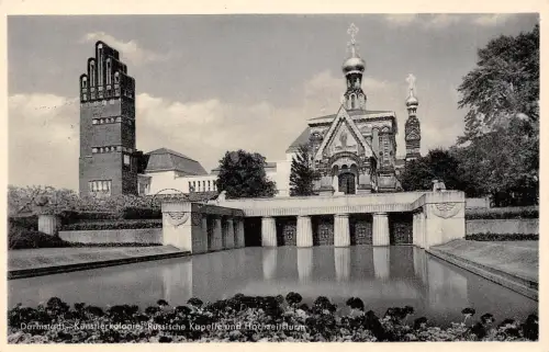 Darmstadt Künstlerkolonie Russische Kapelle gl1958 191.591