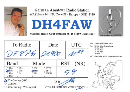 Darmstadt Funkerkarte ngl 191.639