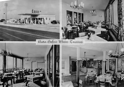 Rüsselsheim Auto-Hafen Main-Taunus Mehrbildkarte gl1958 191.665
