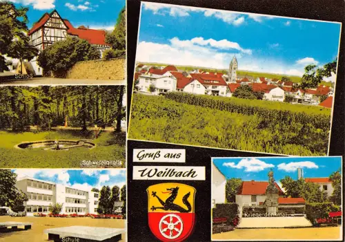 Flörsheim-Weilbach Mehrbildkarte ngl 191.669