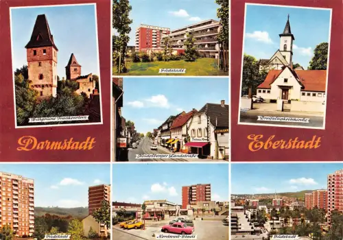 Darmstadt-Eberstadt Mehrbildkarte ngl 191.659