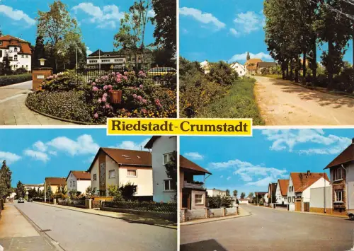 Riedstadt-Crumstadt Mehrbildkarte gl1979 191.676