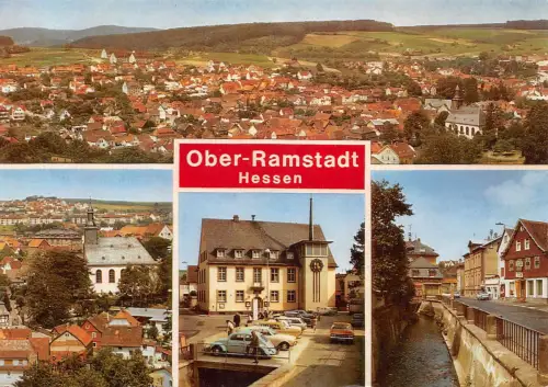 Ober-Ramstadt Mehrbildkarte ngl 191.722
