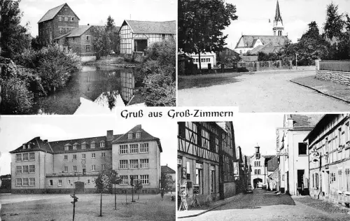 Groß-Zimmern Mehrbildkarte ngl 191.737