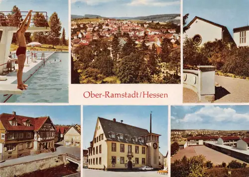 Ober-Ramstadt Mehrbildkarte ngl 191.723