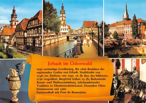 Erbach i. Odw. Mehrbildkarte ngl 191.774