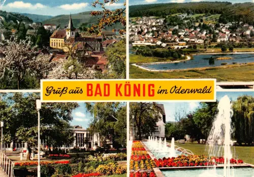 Bad König i. Odw. Mehrbildkarte ngl 191.767