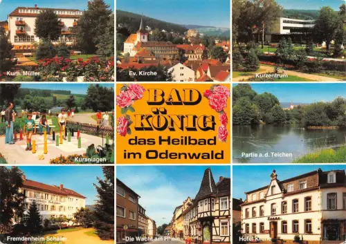 Bad König i. Odw. Mehrbildkarte gl1982 191.762
