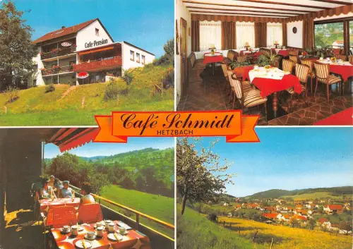 Beerfelden-Hetzbach i. Odw. Cafe Schmidt gl1985 191.776