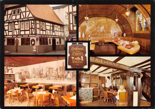 Erbach i. Odw. Mehrbildkarte Gasthof zum Hirsch ngl 191.800