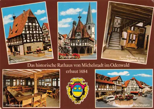 Michelstadt i. Odw. Mehrbildkarte ngl 191.804