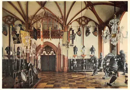Erbach i. Odw. Schloss Rittersaal gl1962 191.809