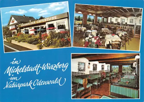 Michelstadt i. Odw. Odenwälder Cafestube Mehrbildkarte ngl 191.798