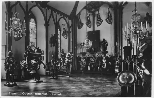 Erbach i. Odw. Schloss Rittersaal ngl 191.825
