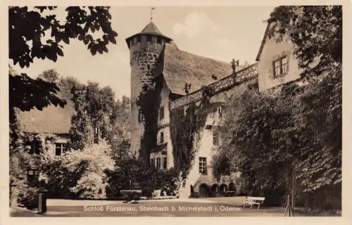 Steinbach bei Michelstadt i. Odw. Schloss Fürstenau ngl 191.827