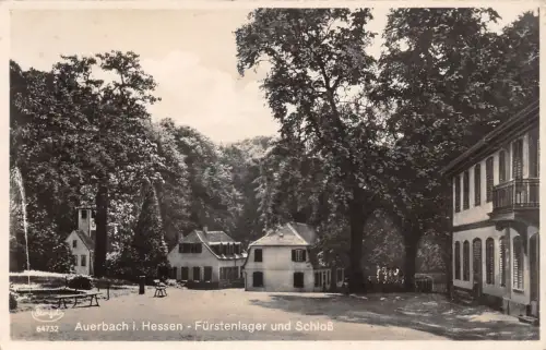 Auerbach a.d. Bergstraße Fürstenlager und Schloß gl1930 191.872