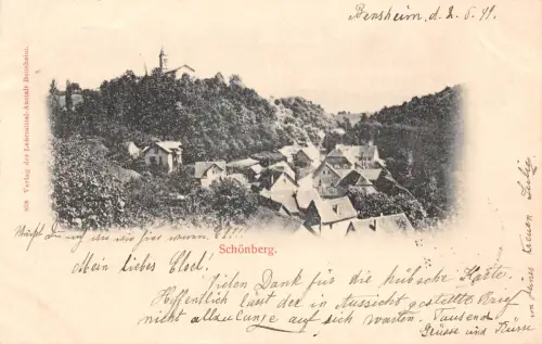 Schönberg i. Odw. Panorama gl1899 191.876