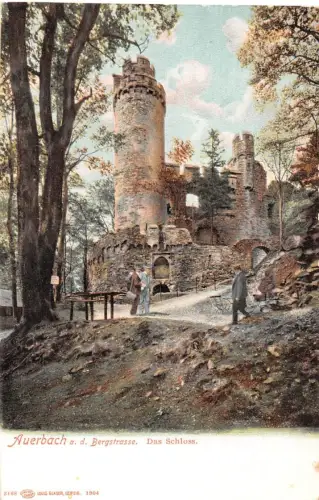Auerbach (Bergstraße) Das Schloß ngl 191.888