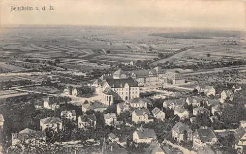 Bensheim a.d. B. Panorama gl 191.886