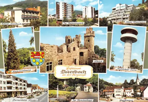 Bensheim a.d. B. Mehrbildkarte ngl 191.912