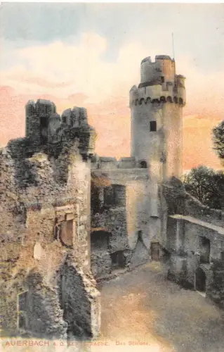 Auerbach (Bergstraße) Das Schloß ngl 191.892