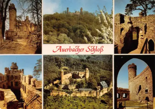 Auerbach a.d. B. Auerbacher Schloß Mehrbildkarte ngl 191.913
