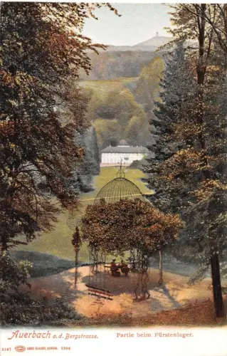 Auerbach (Bergstraße) Partie beim Fürstenschloß ngl 191.891