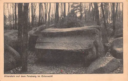 Felsberg i. Odw. Altarstein ngl 191.916