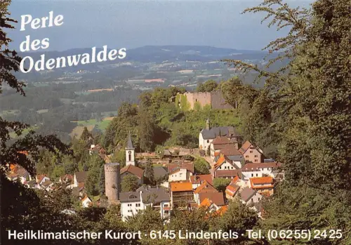 Lindenfels Panorama Rückseite mit Kalender Keine AK! ngl 191.925