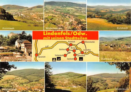 Lindenfels Mehrbildkarte ngl 191.946