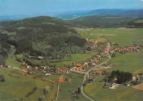 Gras-Ellenbach i. Odw. Panorama Archivkarte Metz-Verlag ngl 192.000