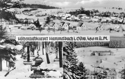 Hammelbach i. Odw. Mehrbildkarte gl1960 192.008