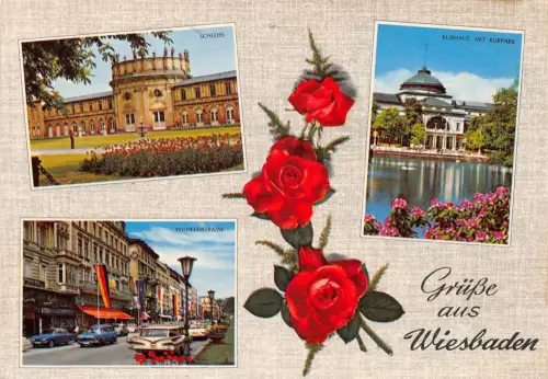 Wiesbaden Mehrbildkarte gl1975 192.046