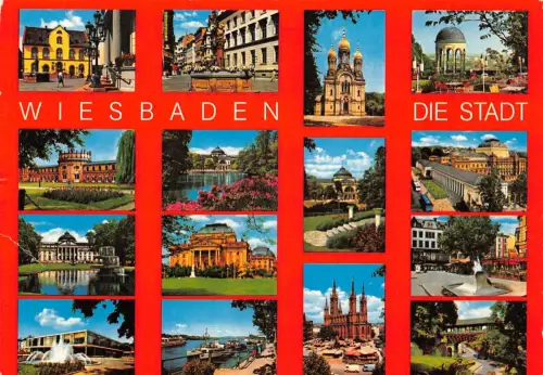 Wiesbaden Mehrbildkarte gl1985 192.048