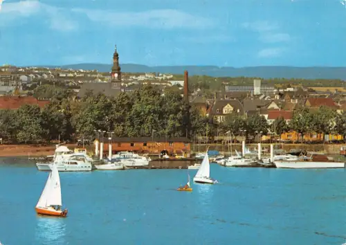 Wiesbaden Rheinansicht - Hafen gl 192.042