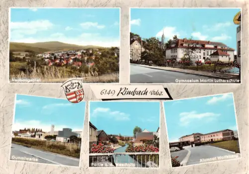 Rimbach i. Odw. Mehrbildkarte gl1990 192.011