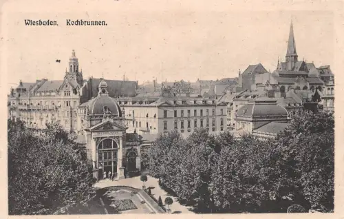 Wiesbaden Kochbrunnen feldpgl1916 192.065