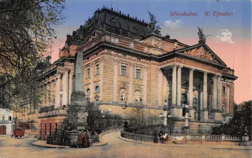 Wiesbaden Kgl. Theater feldpgl1916 192.064