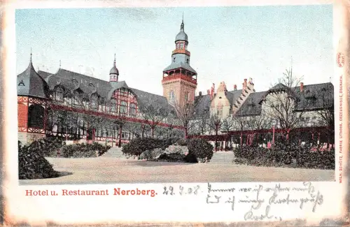 Wiesbaden Hotel Restaurant Neroberg gl1908 192.081