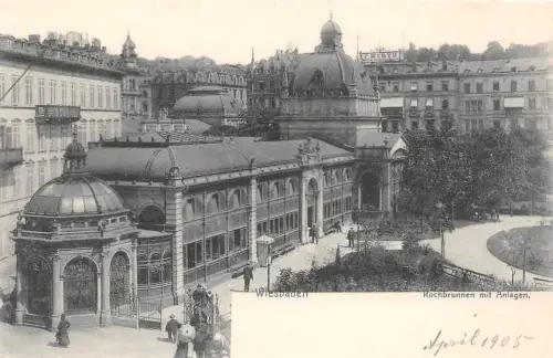 Wiesbaden Kochbrunnen mit Anlagen ngl 192.074