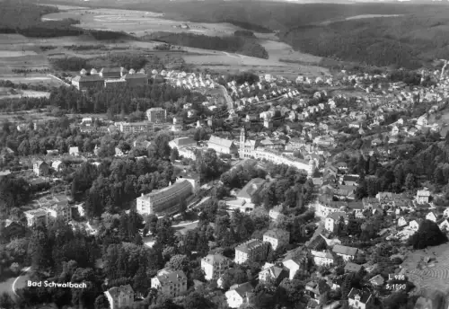 Bad Schwalbach i.T. Panorama gl1960 192.139