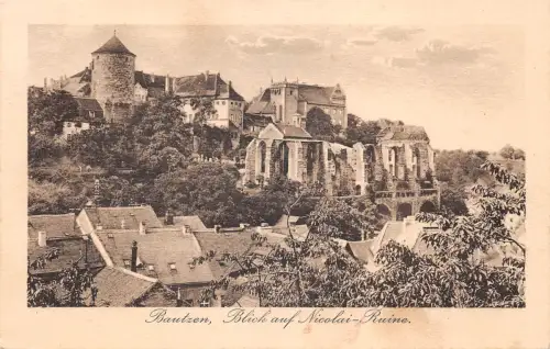 Bautzen Nicolai Ruine gl 192.168