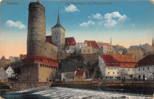 Bautzen Wasserkunst Michaeliskirche feldpgl1916 192.197