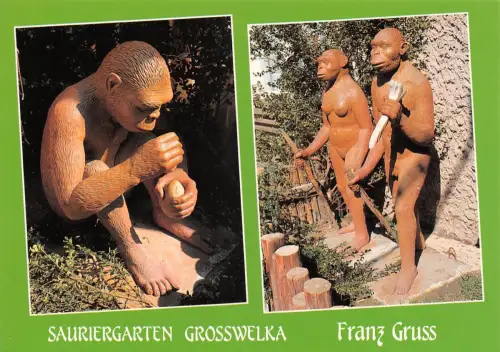 Großwelka Sauriergarten Mehrbildkarte ngl 192.224