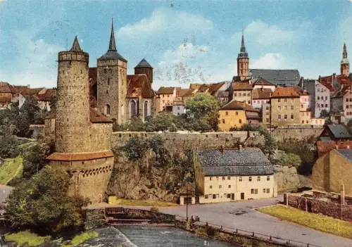 Bautzen Alte Wasserkunst Michaeliskirche gl1963 192.209