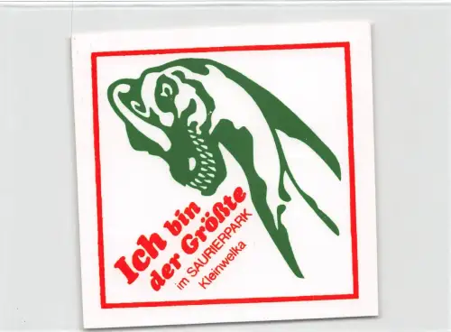 Großwelka Sauriergarten Aufkleber ngl 192.228